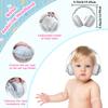 Baby Ear Protection for Babies & Toddlers Noise Reduction Earmuffs Comfortable Baby Headphones with Adjustable Headband Travel