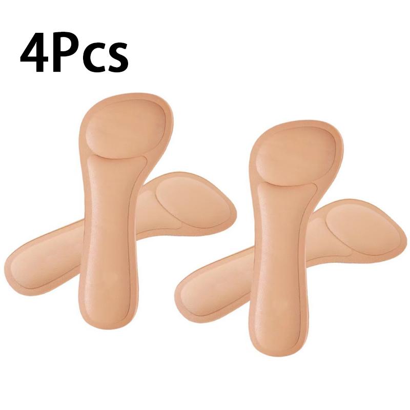1Pair/2Pair Sandals Heels Anti-slip Insole Breathable Sweat-absorbing Insole Soft Shock-absorbing Insoles Self-adhesive soles