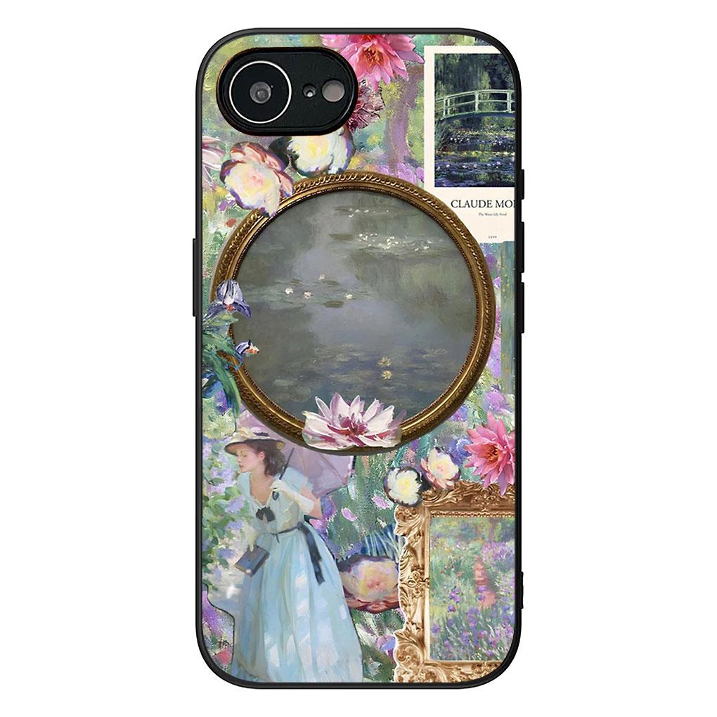 for Motorola Moto Edge 70 60 Fusion NEO Pro G Stylus G56 G96 G52 G04 G05 20 Phone Case Claude Monet Impressionism Waterlily Cat