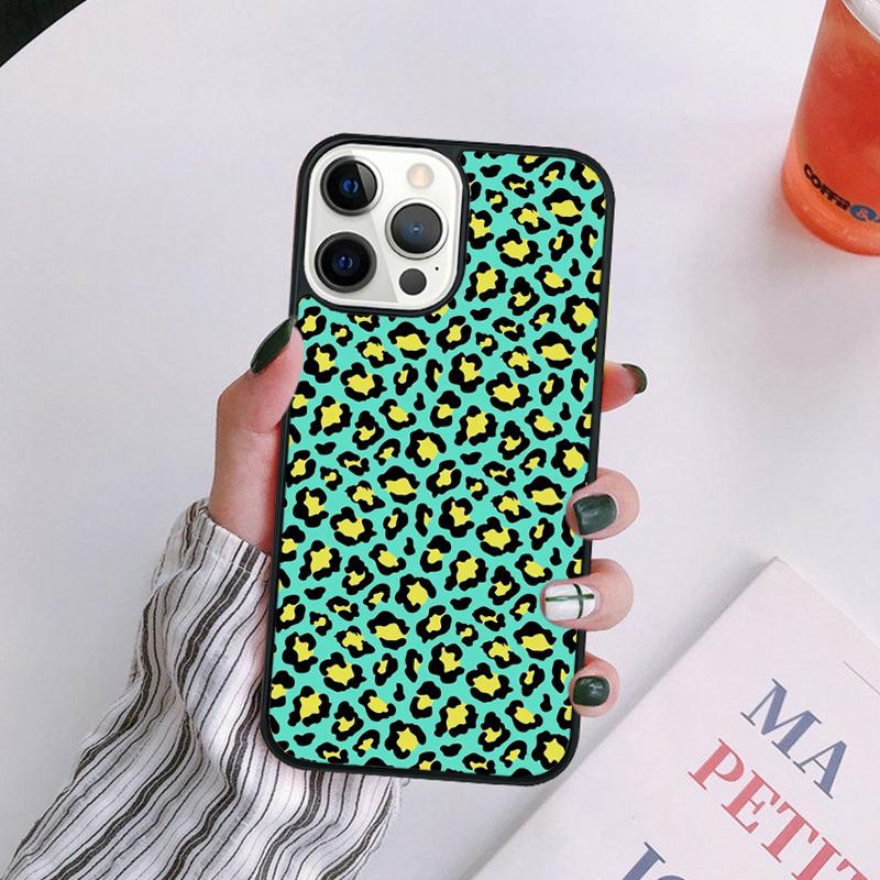 Fashion Tiger Leopard Phone Case For iPhone 17 Air 14 13 12 16Pro Max 15  Plus Max Cover Shell Coque
