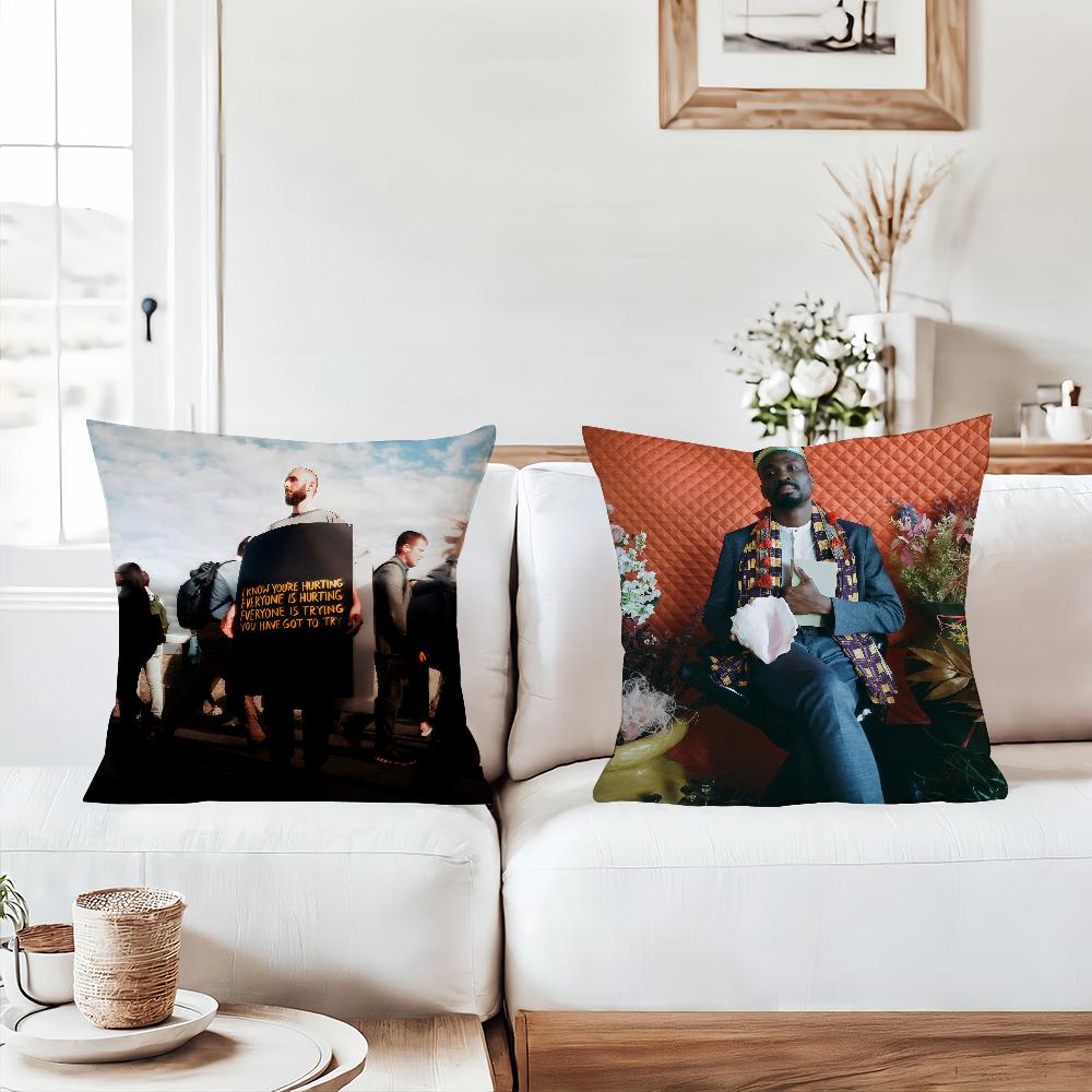 Singer J-Joshua Idehen I Know You Are Hurting Pillow Case Suitable For Bedrooms Living Rooms Cars Home Decoration