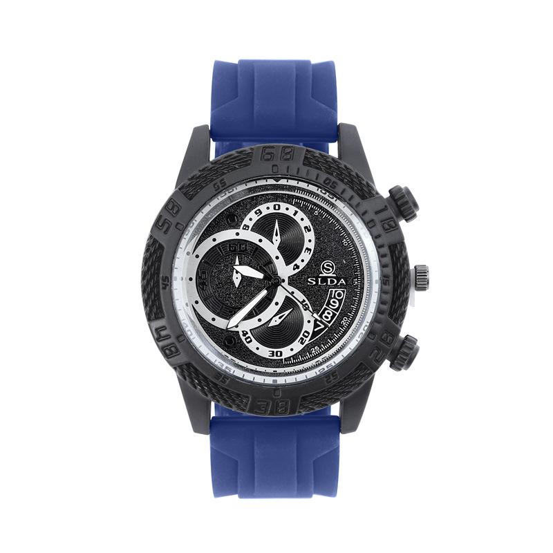 

Personality Trend Temperament Men S Watch Men S Casual Business Silicone Belt Quartz Watch