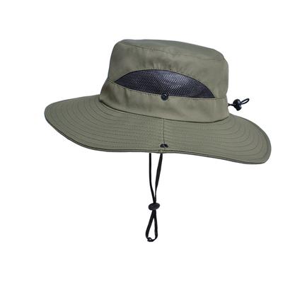 Sombreros de verano UPF50+ para hombre y mujer, de malla transpirable, plegables, con protección UV, para senderismo y pesca.