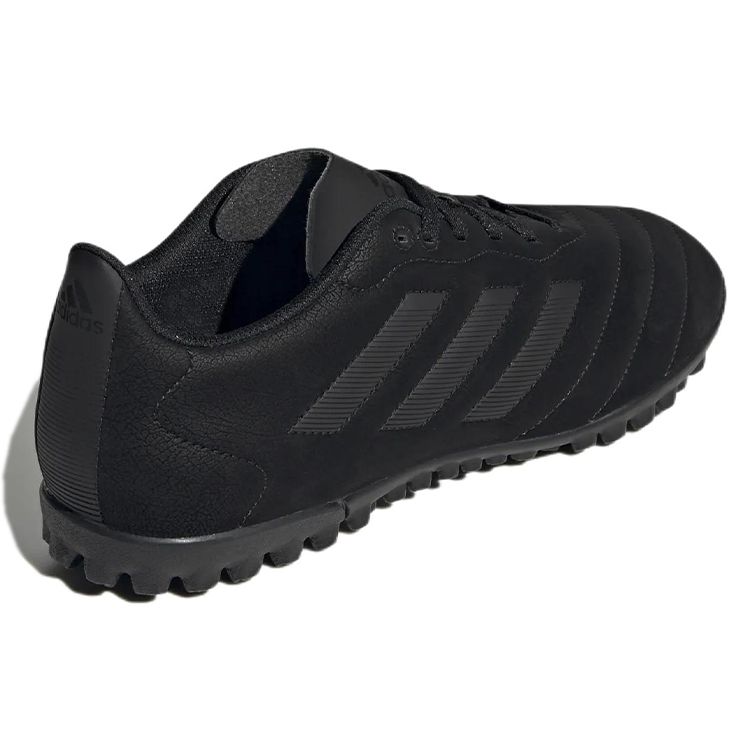 Adidas Goletto 8 Pasto Kulatá špička Šněrovací TF (Gumové špunty) Protiskluzové Odolné Fotbalové Kopačky Pánské Fotbalové Kopačky Černé GY5773
