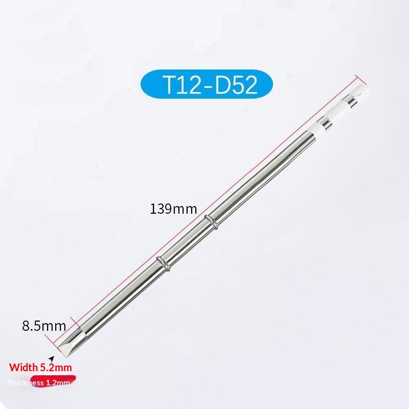 T12 Series Soldering Iron Tip High Accuracy Multi-use Replacement Fit for Hakko FX951 Electric Soldering Station
