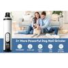 Quiet Rechargeable Dog Cats Nail Trimmer With Low Noise Motor And 3 Speed For Grooming
