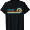 Maui Hawaii Vintage Surfer Souvenir Surf T-Shirt