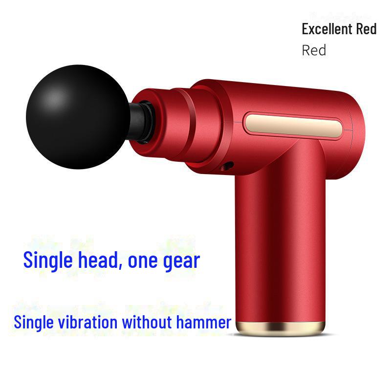 

Портативный мини-пистолет Fascia: Аккумуляторный массажер для мышц для домашнего использования Single shock, Button type