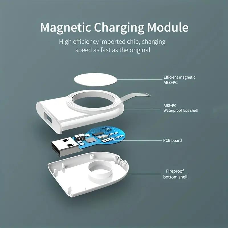 Fast Magnetic Wireless Charger For Apple Watch IWatch 8 7 6 5 4 3 SE Ultra 2 Dock Adapter Chargers Portable USB Charging Station