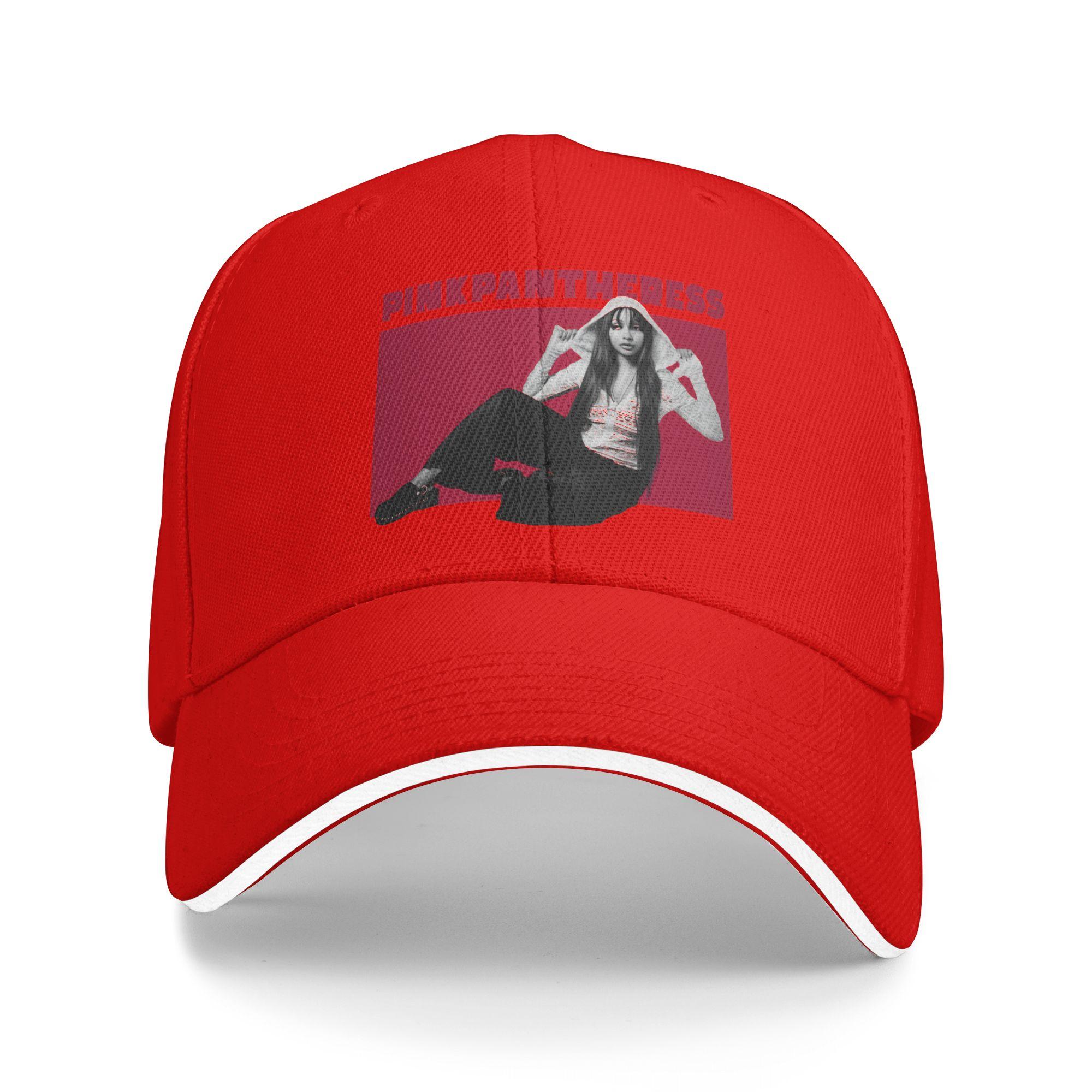 Pink Pantheress Baseball Cap  Outdoor Sport Adjustable Trucker Hat Men Adult Street Style Custom DIY Baseball Caps One Size