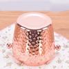 Wide Mouth Wine Bucket Beverage Tub Hammer Pattern Stainsless Steels Ice Buckets Drinkware for Parities, Gathering