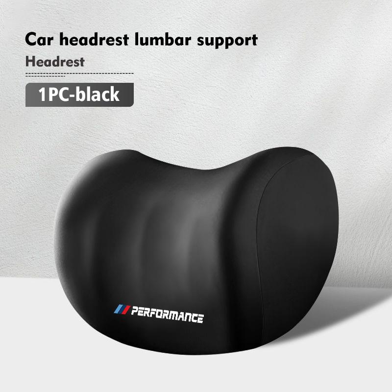 

For BMW Car Headrest Lumbar Shoulder Pad Car Pillow Car Pillow Memory Cotton Lumbar Backrest Cushion Performance X1 X3 X5 E39