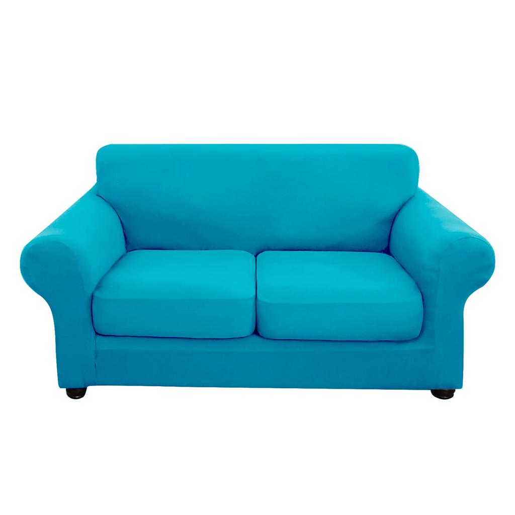 Solid Color Elastic Sofa Cover American Combination Sofa Cushion Cover Single and Double Three-person Universal All-inclusive Sofa Cover