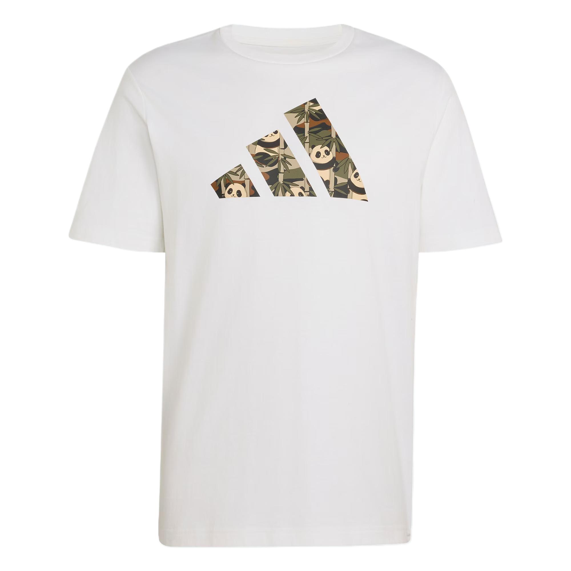 Adidas T Shirts Men s White Crew Neck Moderate KB4850- M
