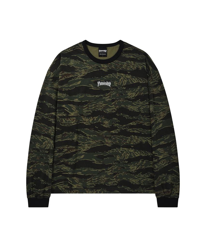 Treasure Flame Logo Long Sleeve Camo