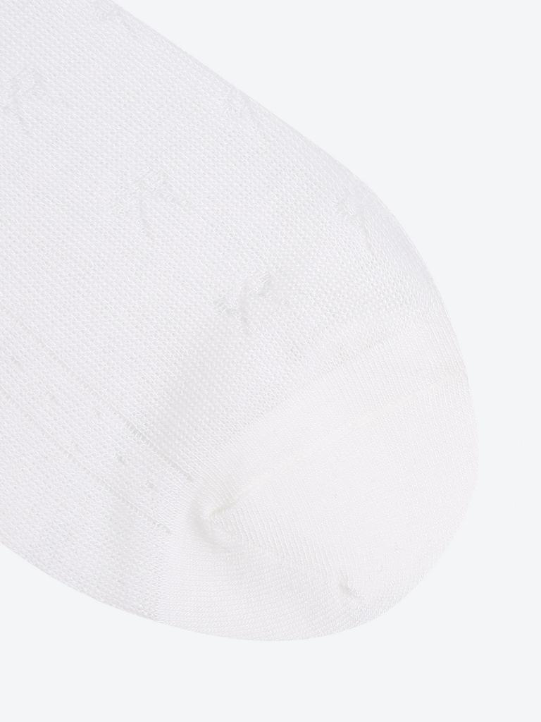 Ribbon Pattern See-Through Knee Socks HPAO5EA803