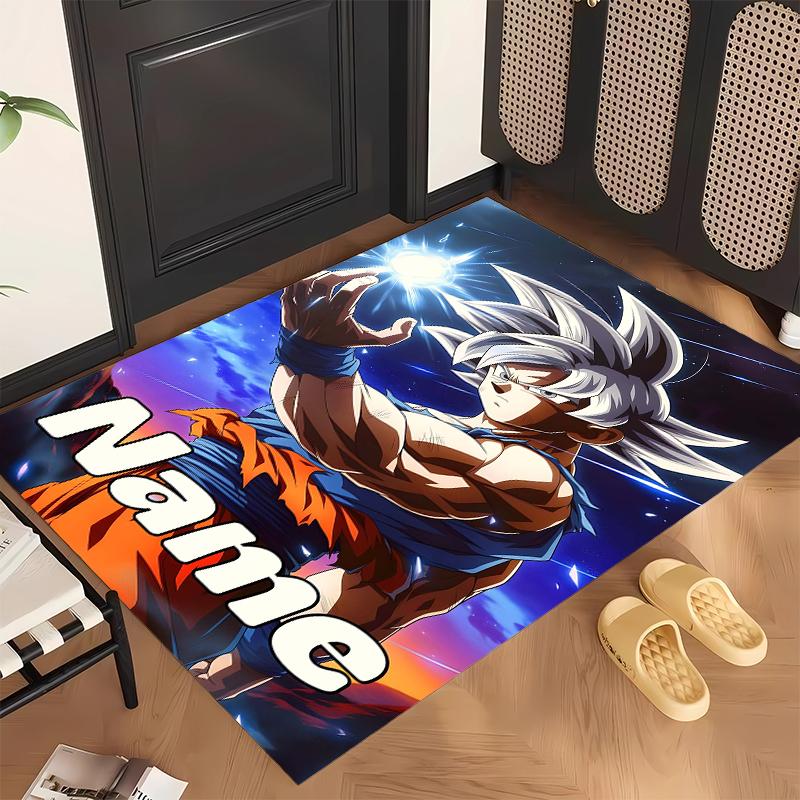 Dragon Ball (5) Personalisierter Name Büro Teppich Stilvolle Dekoration für Wohnzimmer Schlafzimmer Küche