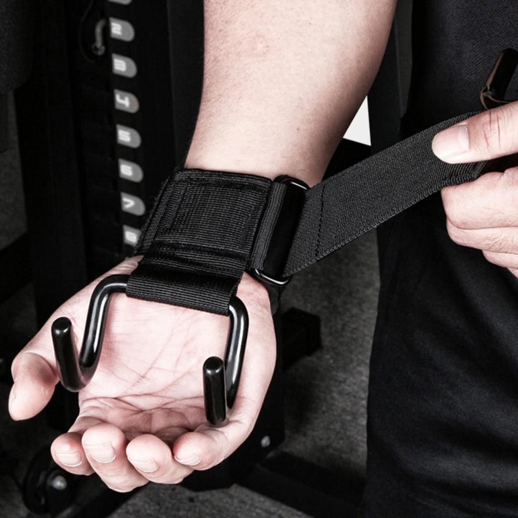 Wrist Support Pull-up Hook Reinforced with Adjustable Strap