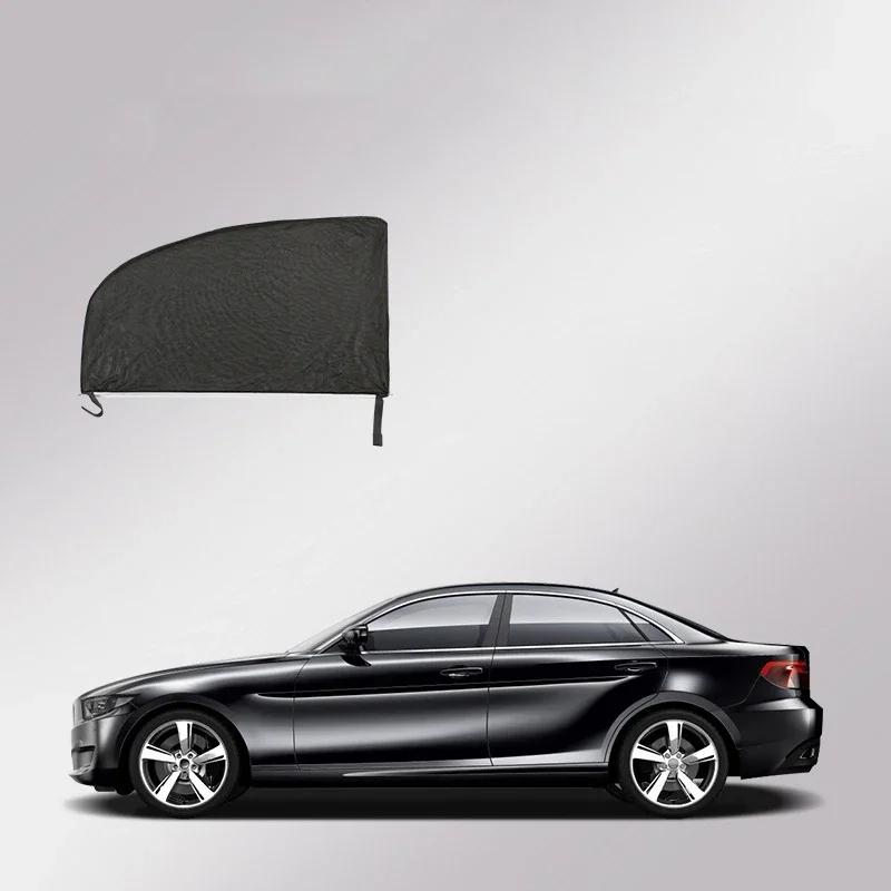 Car Sunshade Car Window UV Protection Curtain Cover Children Baby Breathable Blocking Mesh Mosquito Repellent Cover Window Mesh