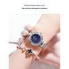 Top Brand Fashion Diamond Mesh Belt Women's Watch Light Luxury Quartz Wristwatch Waterproof Starry Sky Flow Diamond Exquisite Women's Watch