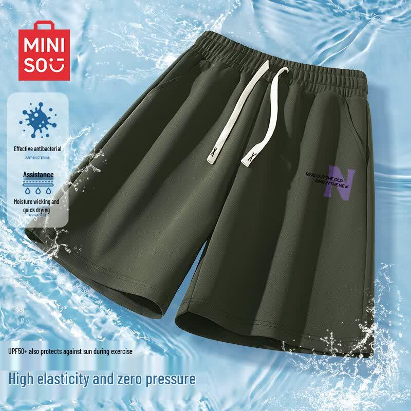 MINISO Men s Quick-Dry Casual Summer Shorts 2XL