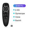 G10s Sprachfernbedienung Fly Wireless TV Air Mouse 2.4G Wireless Tastatur mit Gyroskop Mini