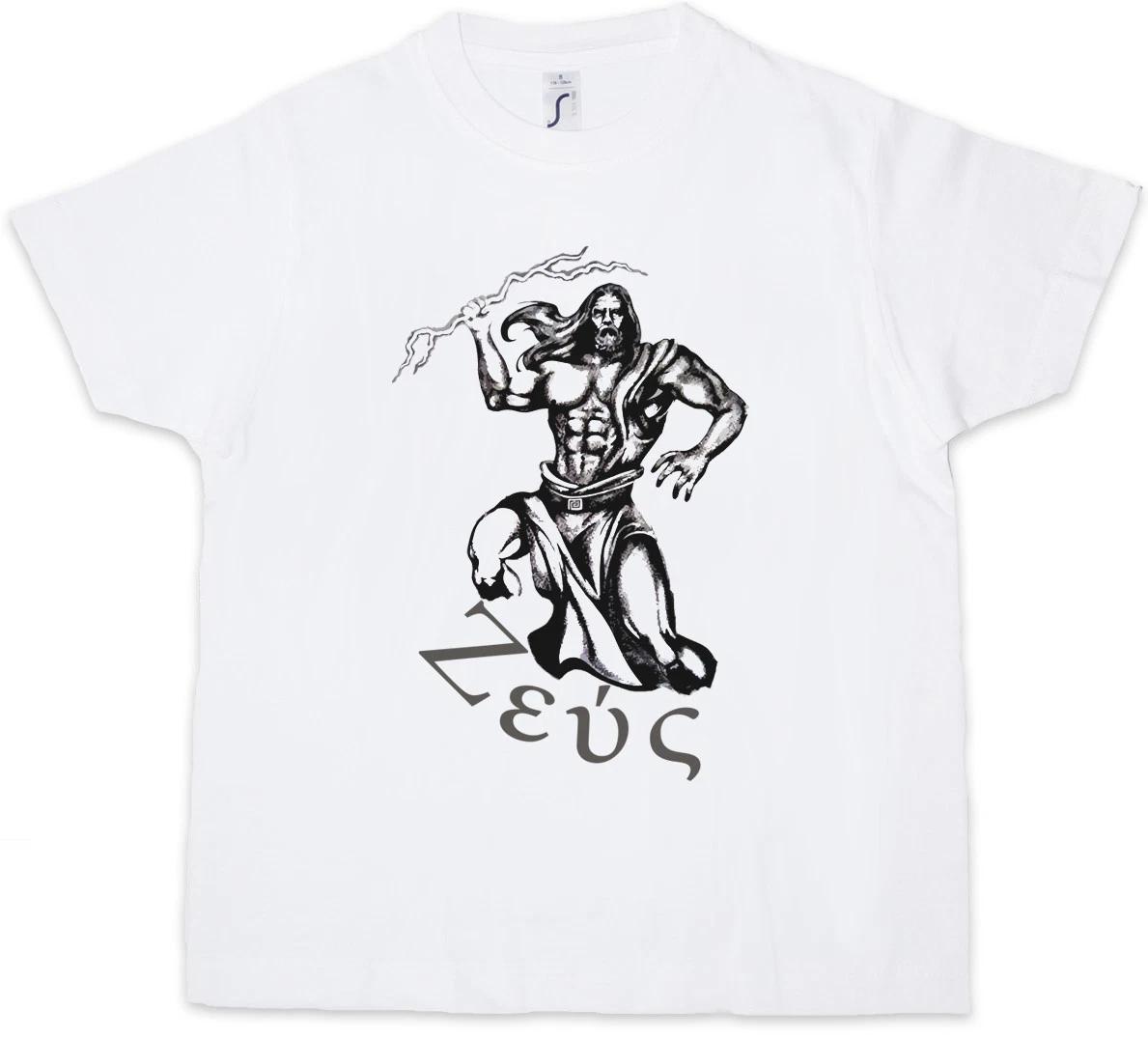 

ZEUS Kids Boys T-Shirt Mythologie Greek God Mythology Father of 120