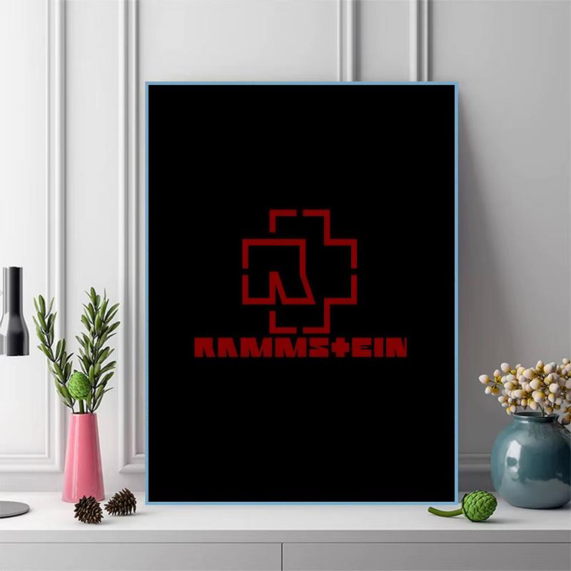 Rammstein Pattern 3pcs 100% Round Full Drill 5D DIY Diamond Painting Embroidery Cross Stitch Rhinestone Décor