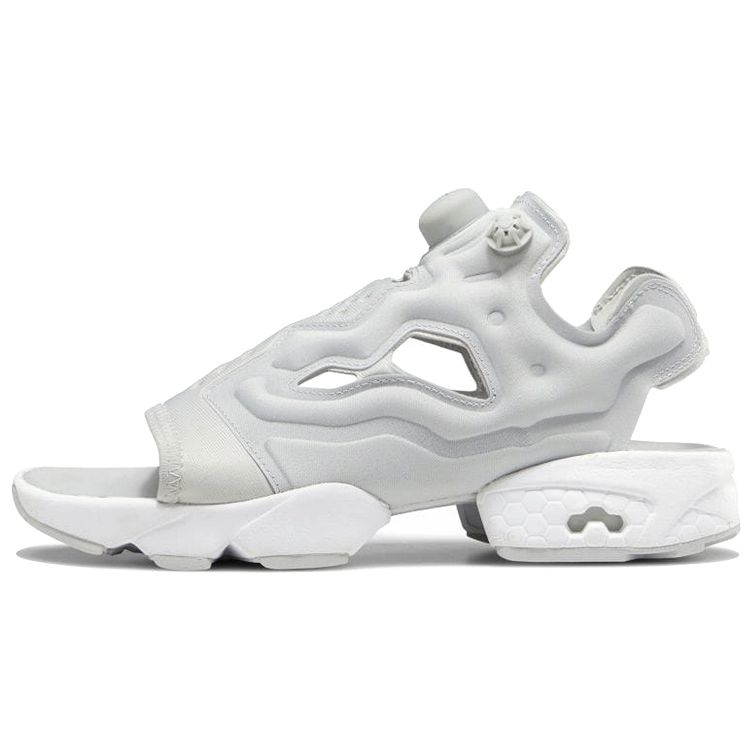 Reebok Instapump Fury Lightweight Non-Slip Sports Beach Sandals Women Sandals Gray DV9697