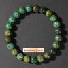 Regali Festivi Bracciale con Perle di Apatite Blu Pietra Naturale Gioielli alla Moda Rilassanti Per Uomo e Donna Accessorio Semplice Versatile per l'Uso Quotidiano