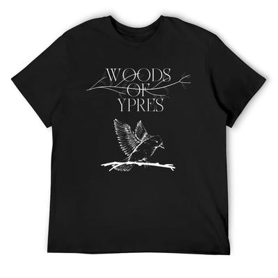 Woods of Ypres Tričko trička korejská móda základní tričko zvířecí potisk pro kluky tričko pánské