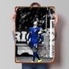 Van Dijk Soccer Player Portrait Metal Poster Customized Wall Art Retro Vintage Tinplate Signs for Man Cave Room Decoration Cozy