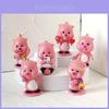 Figura Coleccionable de PVC Loopy Linda Decoración de Castor Rosa Para Niñas