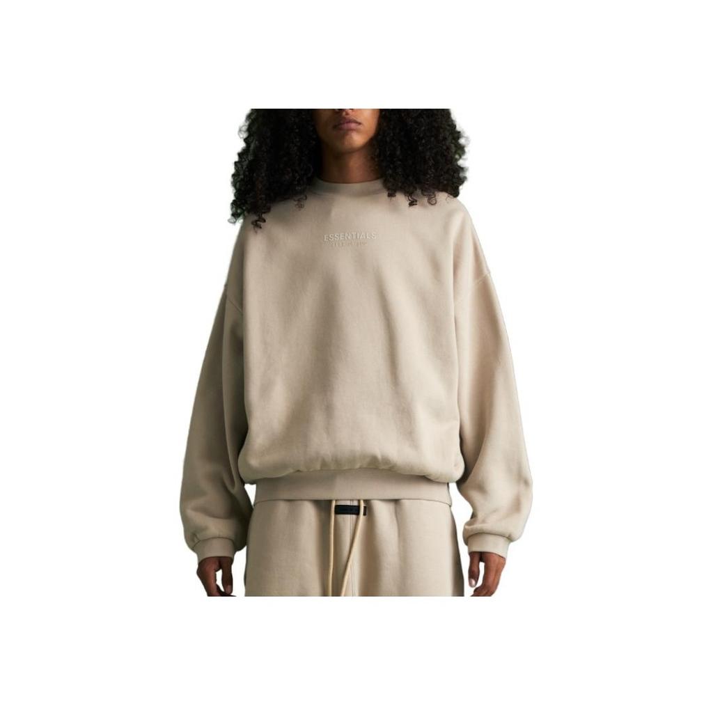 Fear of God Essentials Rundhals Silver Cloud Herren Oberteile Grau 192BT232042F