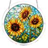Acrylic Puzzles Curtain Decoration DIY Suncatcher Puzzle Kits with Chain 7.36 Inch for Women Men Mom Birthday Gift Home Decor