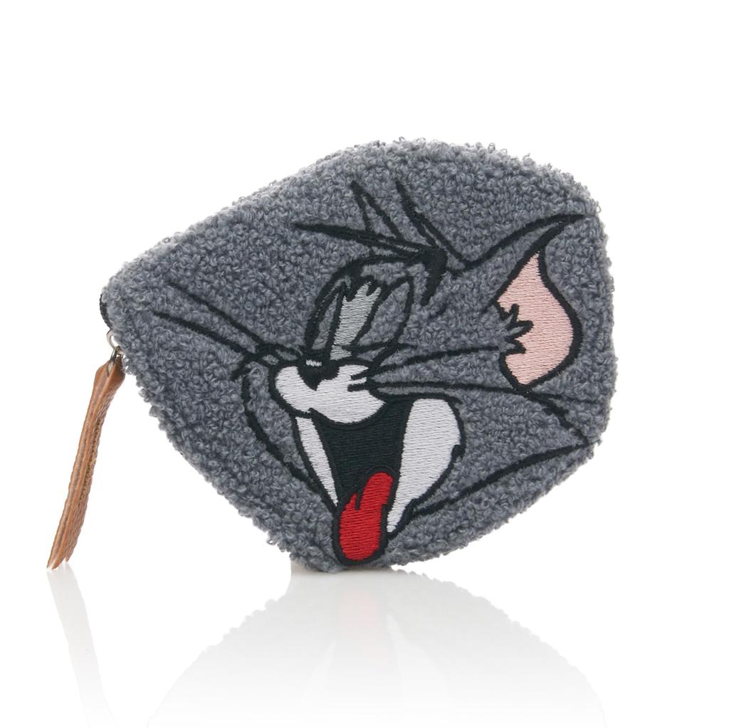 Tom and Jerry Makeup Case Die-Cut Sagura Pouch Tom 58