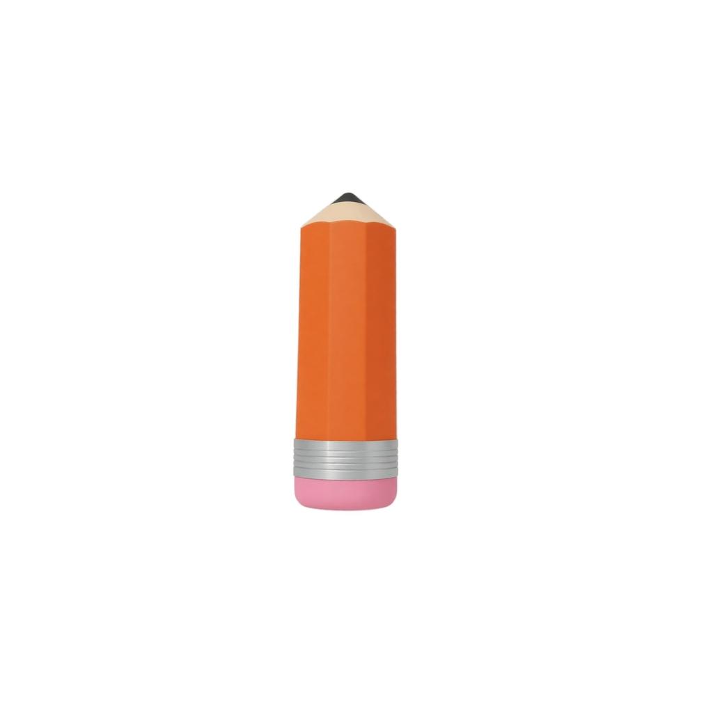 Pencil Shaped Pencil Case Stationery Box 3D Printed Model Toy Storage Container for School Desk Organization and Office Supplies Holder