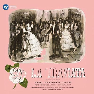 CD MARIA CALLAS, FRANCESCO ALBANESE, U - Verdi - La Traviata WPCS1296970 Warner Classics 2014 Japan Classical Used