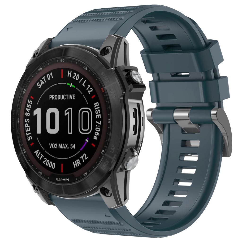 22mm 26mm Silikonarmband für Enduro 3 Tactix Armband für Garmin Fenix 8 E 7 7X Pro 5 5X Plus 6 6X Pro Epix Gen 2 QuickFit Band