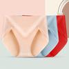 Big Size Female Spring and Autumn Cotton High Waist High Stretch Briefs