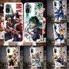 My Hero MHA Art Anime Soft Phone Case For Xiaomi Redmi Note 15 14 14S 13 12 Pro Plus 12S 11 11S 11E 10 10S 11T 5G Fundas Coque R