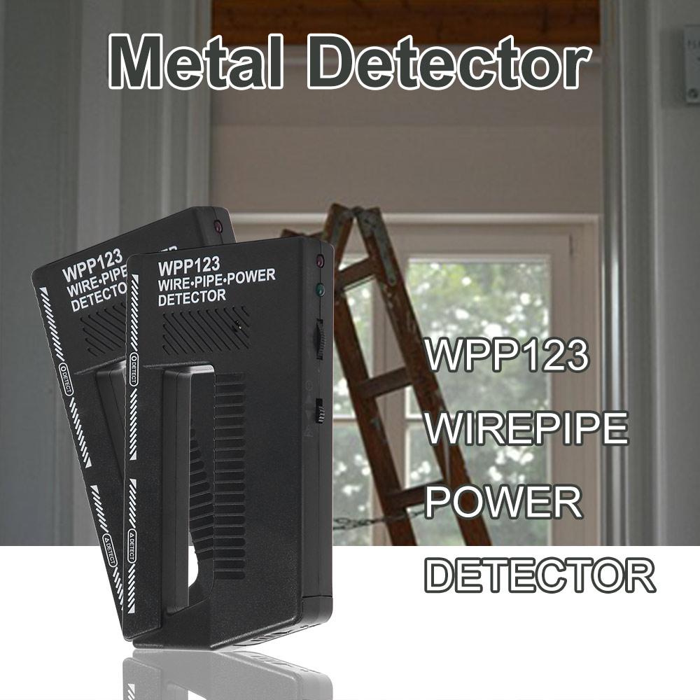 

High Sensitivity Wall Detector Scanner Adjustable Metal Detector Cable Wiring Detection with Battery чорний