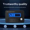 AEE4-DC 8-30V LCD Digital Battery Voltmeter Capacity Indicator Lithium Acid Battery Voltage Tester Meter Tool Typec Output