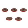 5 Pcs Angle Grinder Grinding Wheel 200 Grit M10 Spiral Interface 100 Angle Grinder Polishing Disc for Metal Stone