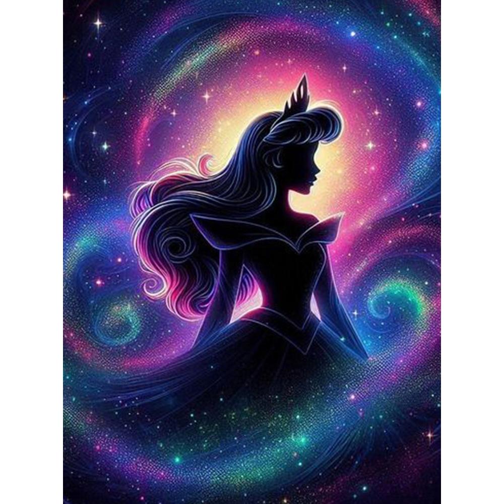 Prinzessin Diamantmalerei Kits Frozen Schneewittchen Heimdeko Vollrunde Diamantmosaik Stickerei Kreuzstich Geschenk