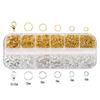 Boxed DIY Jewelry Accessories with Lobster Clasp and Single Loop