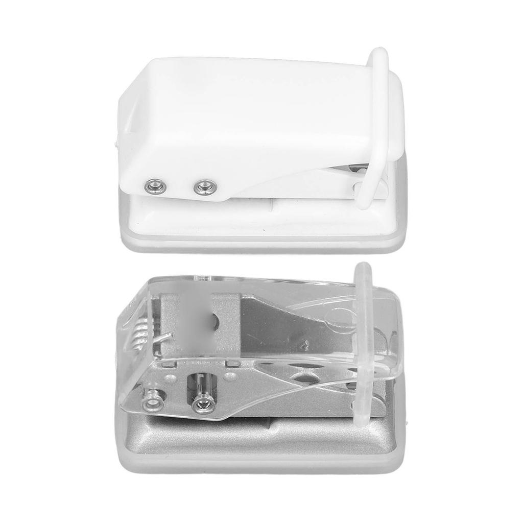 Locher Weiß Mini Handgriff Manuelle Einzel Loch Locher für Sammelalben Papier Karte Handwerk Stat