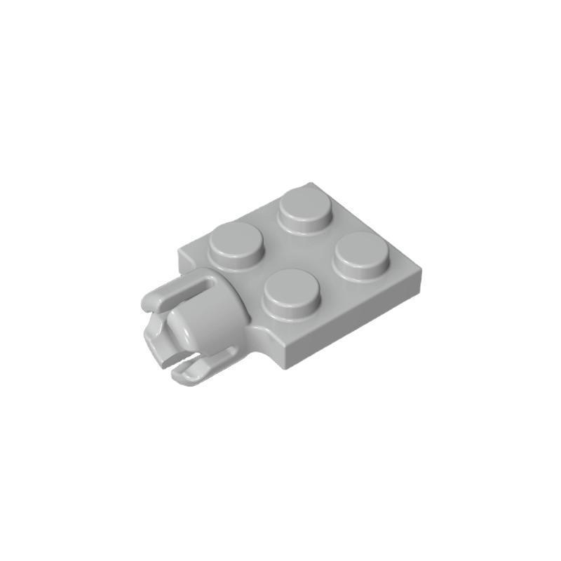 50g MOC 3730 2x2 Thin Plate with Ball Socket - Small Particle Building Blocks Compatible Standard