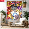 Dragon Ball Custom Name Tapestry Personalized Wall Art Hanging Bohemian Home Decor for Bedroom Dorm Living Room