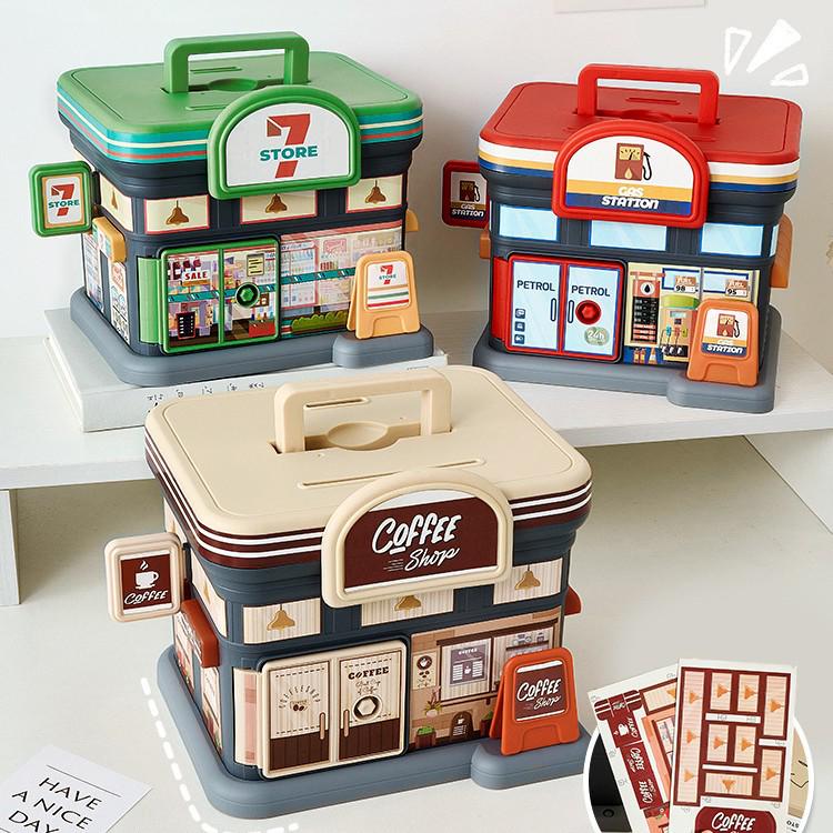 High-Capacity Creative Piggy Bank for Adults - Stylish Money Savings Box 2025
